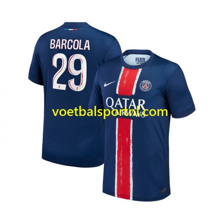 Paris Saint Germain Bradley Barcola 29 Thuis Shirt 2024-25 Paris Saint Germain Bradley Barcola 29 Thuis Shirt 2024-25